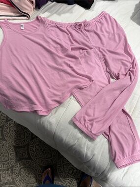 Stars Above Rose Pink Ribbed Tank